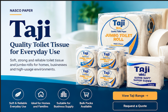 NASCO Taji paper product range